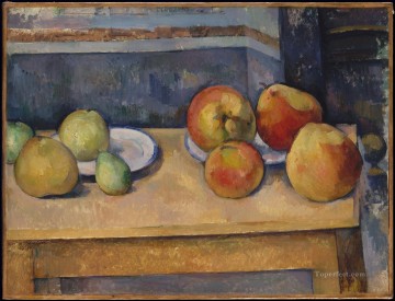 Paul Cezanne Painting - Still Life Apples and Pears Paul Cezanne